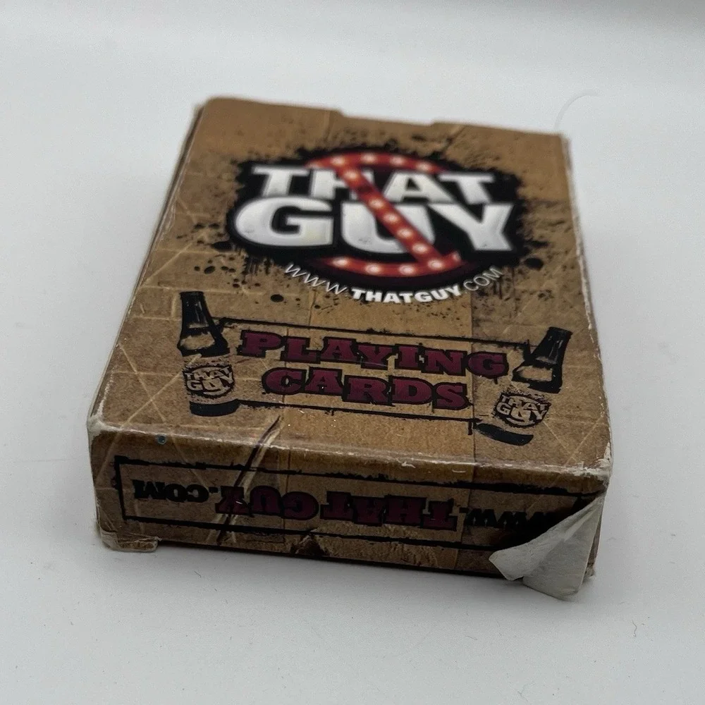 Military That Guy Playing‎ Cards Deck US Army Public Health Campaign Rare
